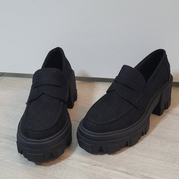NWT ASOS Sloane chunky black loafer - Picture 8 of 8